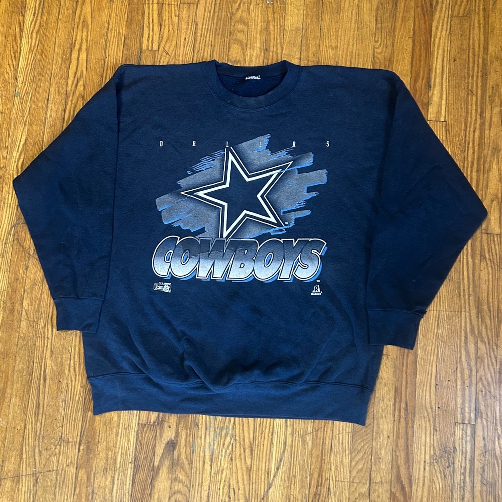 Vintage 1994 Riddell Dallas Cowboys Graphic Sweatshirt Size XL